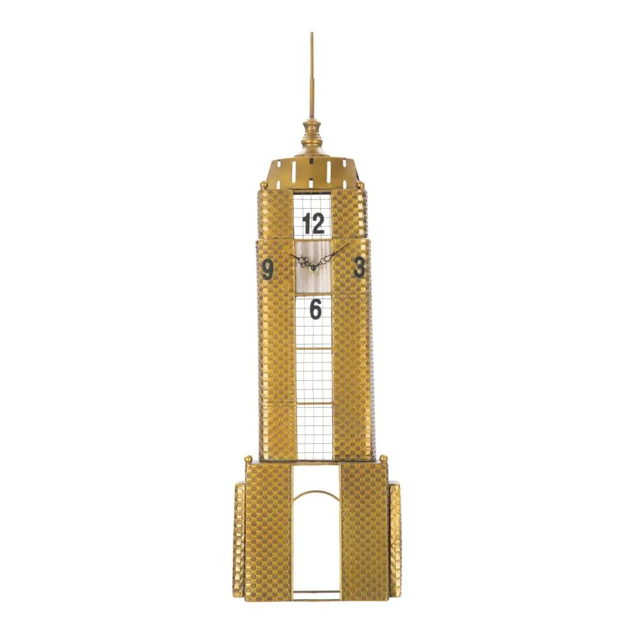 ZEGAR NA ŚCIANĘ EMPIRE BUILDING 23,5 6,5 78 cm